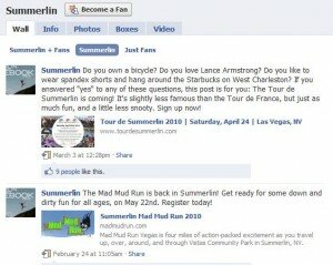 Summerlin Facebook
