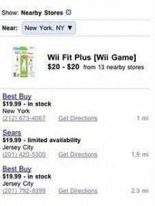 google nearby store