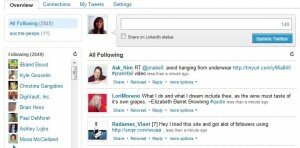 LinkedIn Twitter App Overview