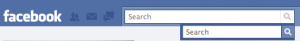 Facebook ads liked articles to search results
