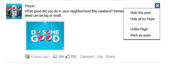 facebook adds unlike to liked pages