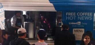LinkedIn News Truck