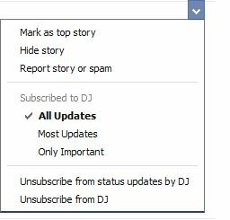 hide Facebook news story