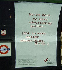 advertising is not dead, creative process is 